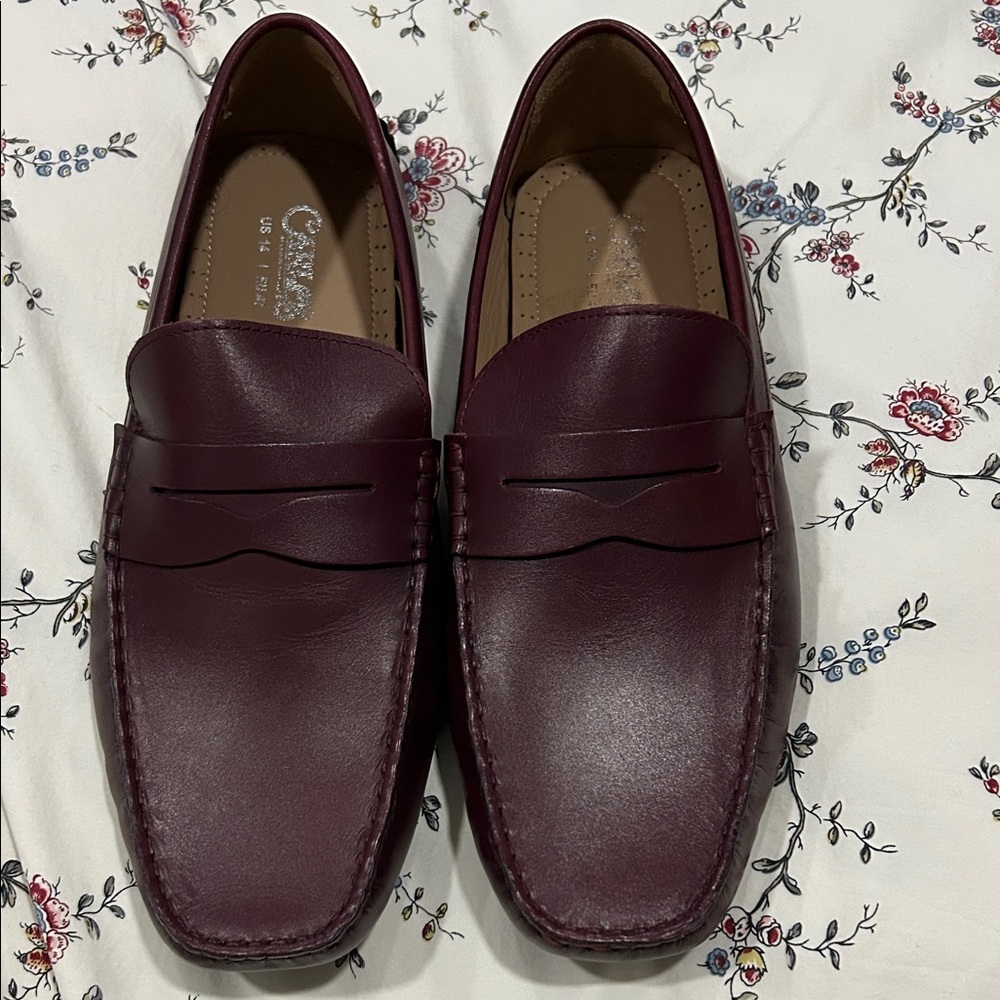 Carlos by Carlos Santana Burgundy Loafers